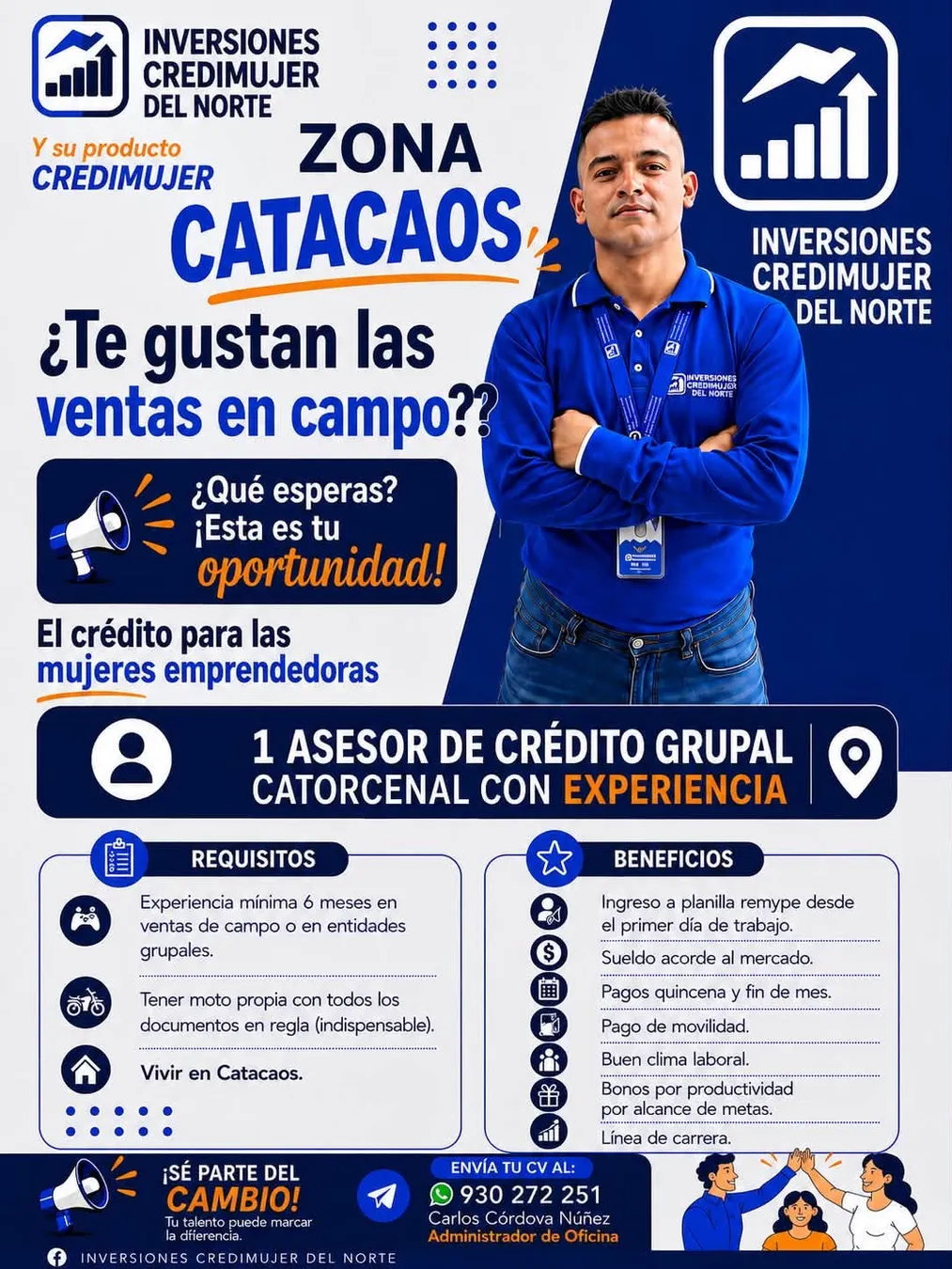 Aviso: Asesor de credito Grupal — toca para verlo completo