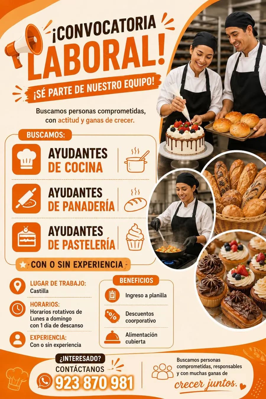 Aviso: Ayudante de cocina — toca para verlo completo