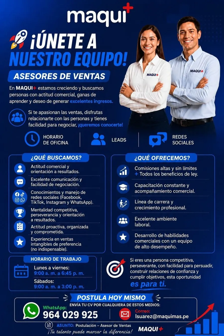 Aviso: ASESOR DE VENTAS — toca para verlo completo