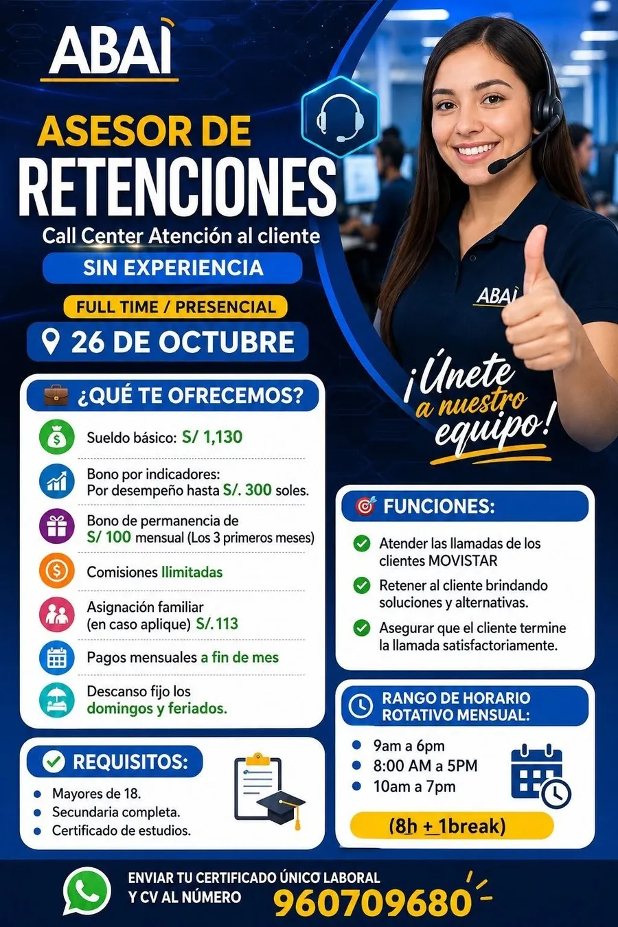 Aviso: ASESOR DE RETENCIONES — toca para verlo completo