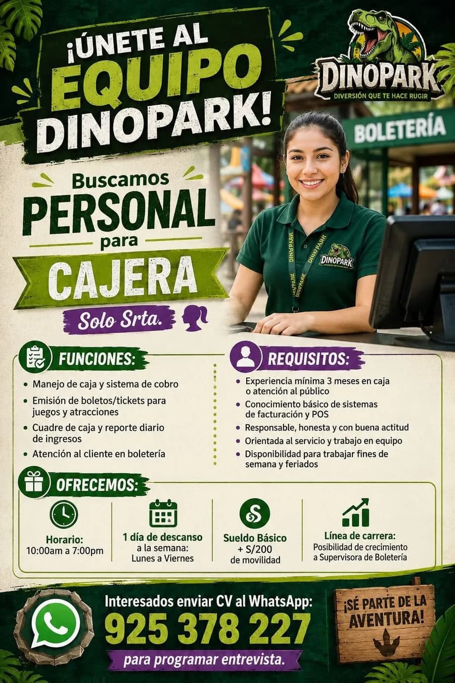 Aviso: CAJERA — toca para verlo completo