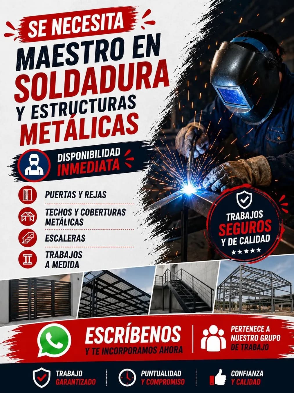 Aviso: Soldadores — toca para verlo completo