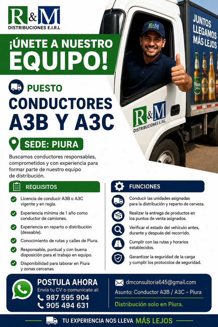 Aviso: Conductores A3B Y A3C — toca para verlo completo