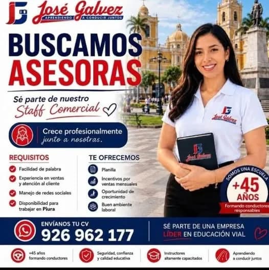 Aviso: SE BUSCAN ASESORAS — toca para verlo completo