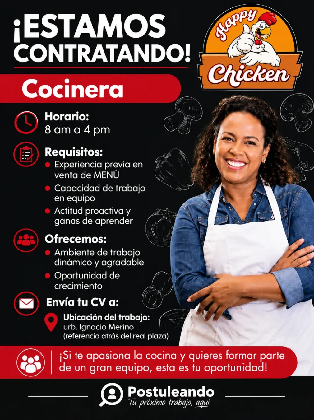 Aviso: COCINERA — toca para verlo completo