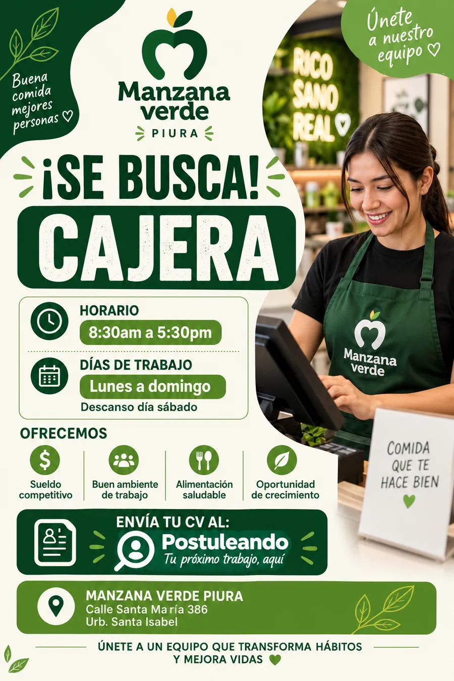 Aviso: CAJERA — toca para verlo completo