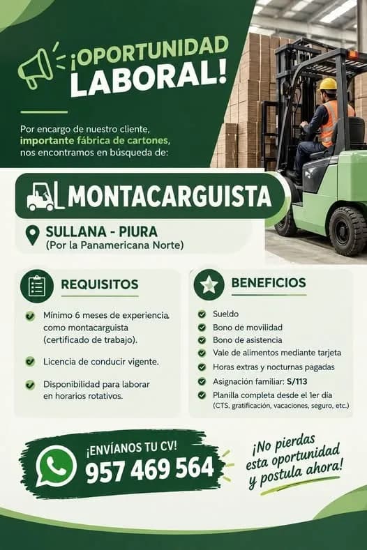 Aviso: MONTACARGUISTA — toca para verlo completo