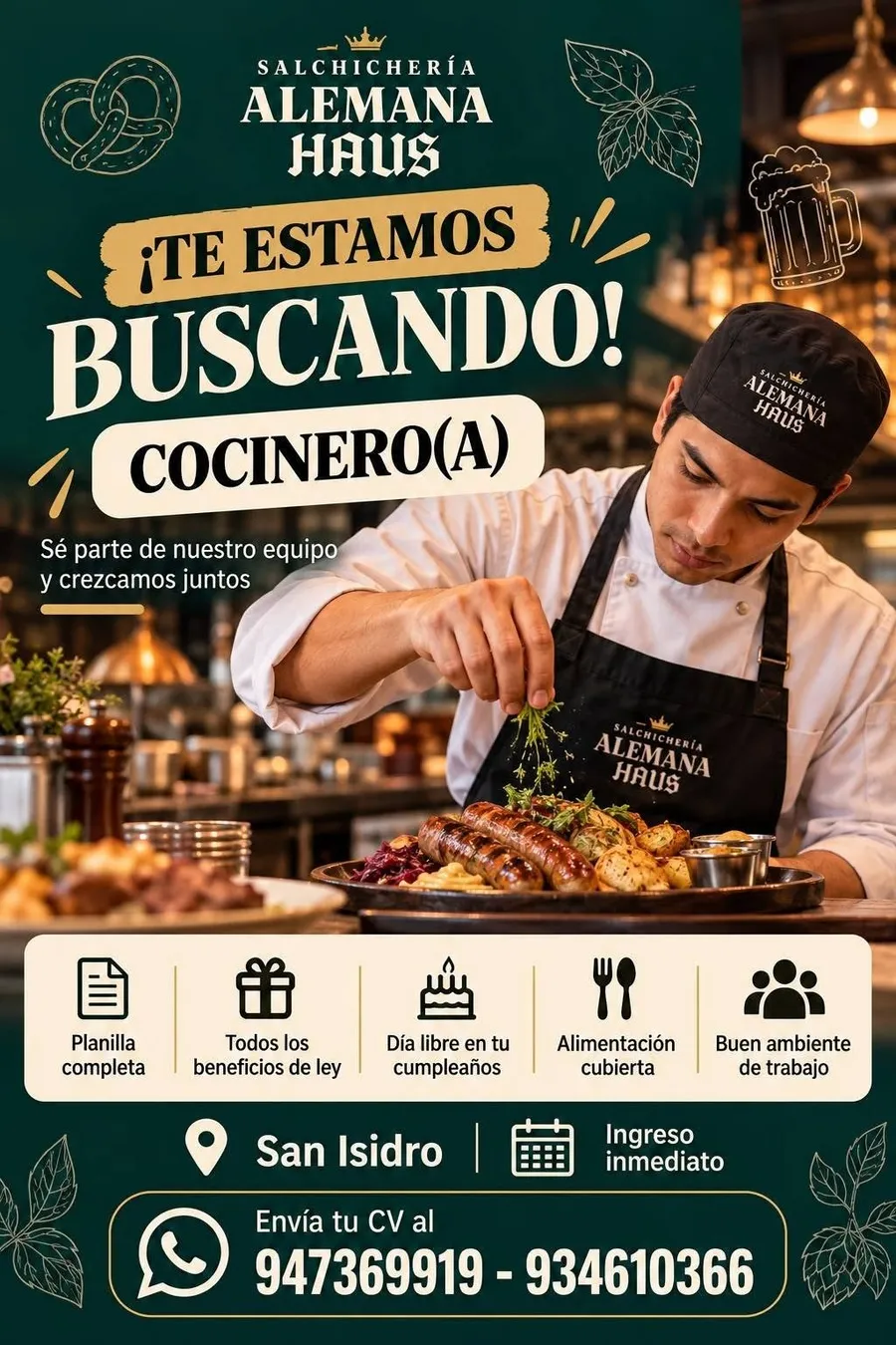 Aviso: COCINERO — toca para verlo completo